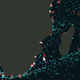 Non-fishing vessels in blue; fishing vessels in magenta; transshipment vessels in red.